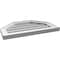 Ekena Millwork Octagonal Top Surface Mount PVC Gable Vent w/ 2"W x 1-1/2"P Brickmould Frame, 22"W x 14"H GVPOT22X1402SN - alternate 5